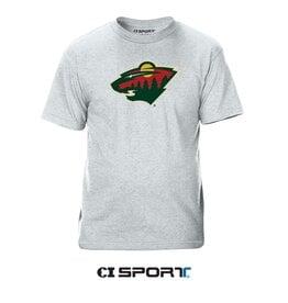 CI SPORT Ash S/S - Minnesota Wild Bearhead Logo