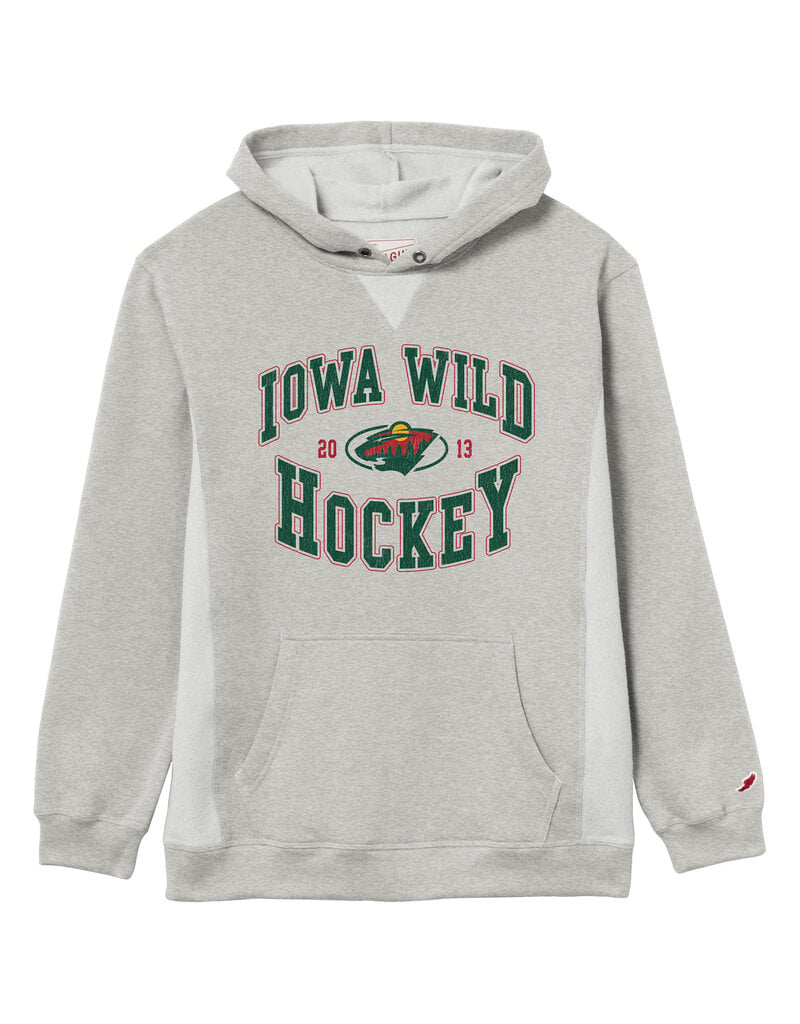 League Steel Gray Reverse Fleece Hoodie