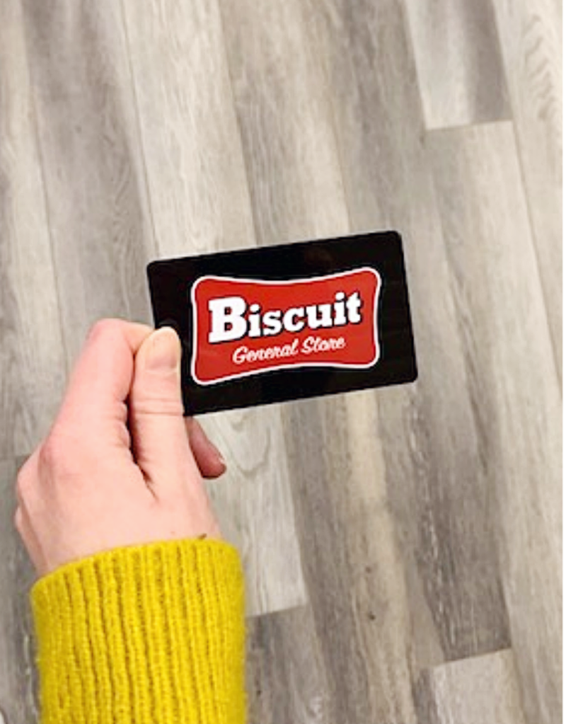 Gift Card 25 Biscuit General Store