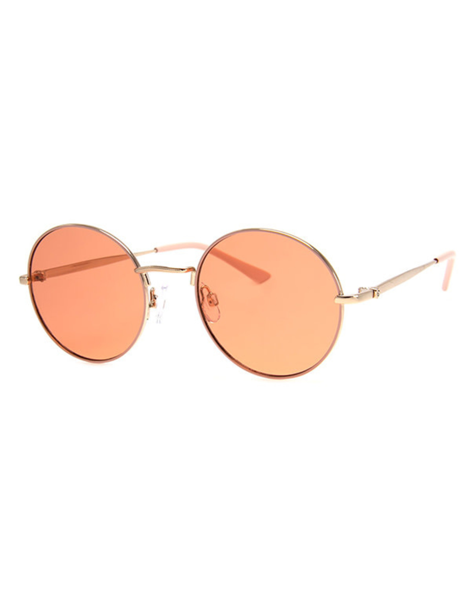 AJM - Round Colored Wire Frame Sunglasses