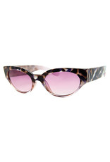 AJM - Skinny Oval Frame Sunglasses (2 Options)
