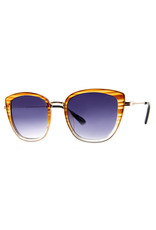 AJM - Square Ombre Frame Sunglasses