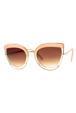 BGS AJM - Cat-Eye Ombre Frame Sunglasses (3 Colours)