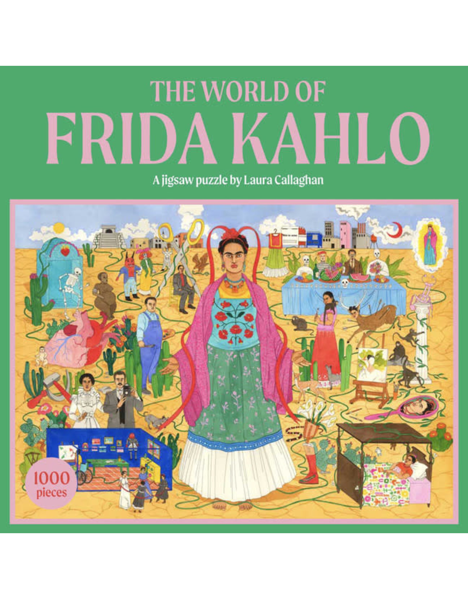 BGS RST - Puzzle / The World of Frida Kahlo (1000 pcs)