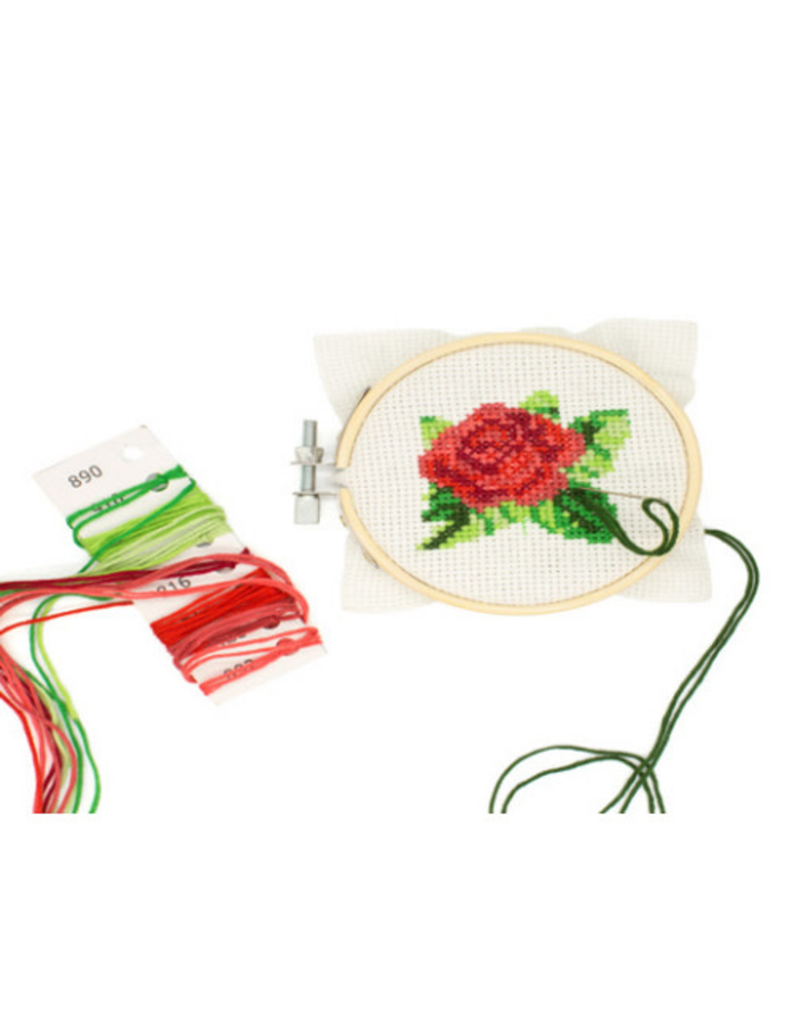 KND - Cross Stitch Embroidery Kit / Rose