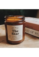 BGS Shy Wolf - Candle / The Star Tarot (8 oz)