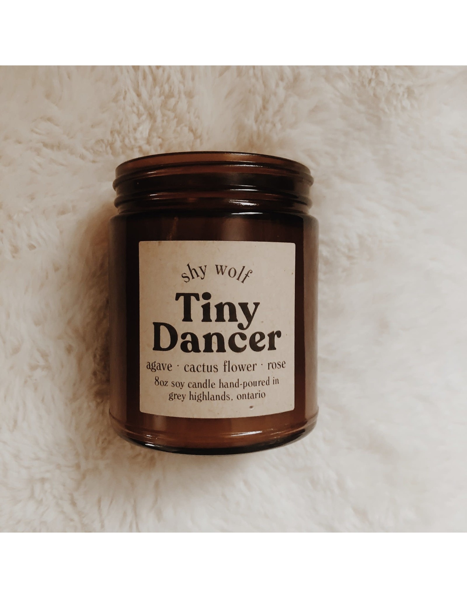 Shy Wolf - Soy Candle / Tiny Dancer, Vinyl Collection, 8oz