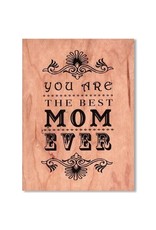 SRL - Card / Best Mom Wooden