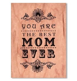 BGS SRL - Card / Best Mom Wooden