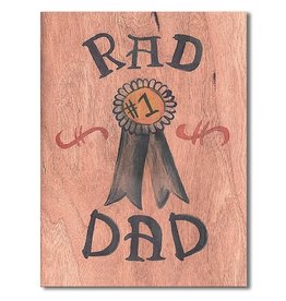 BGS SRL - Card / Rad Dad Wooden