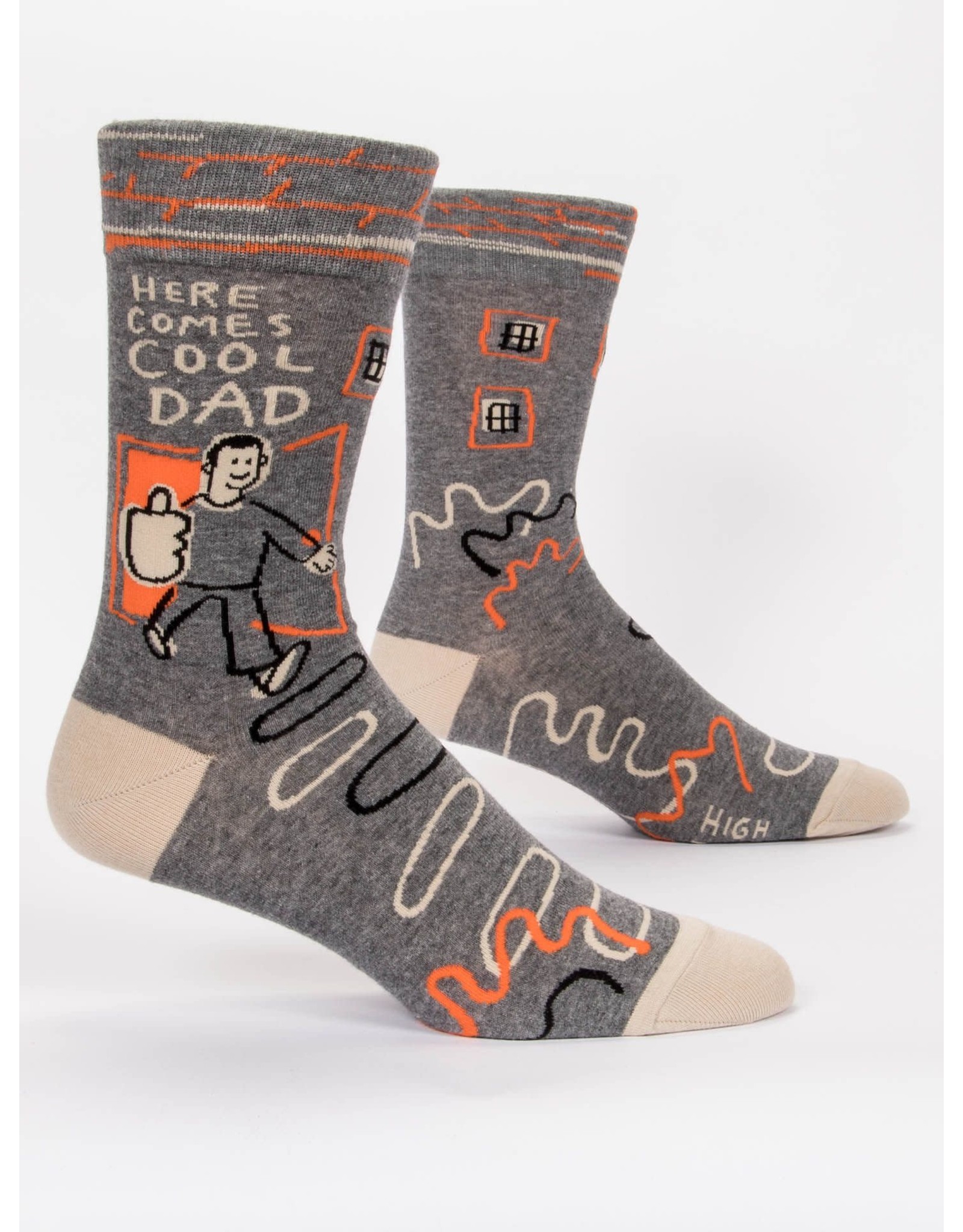 Blue Q - Men's Socks / Here Comes Cool Dad