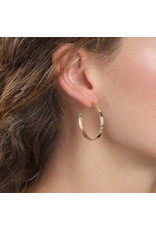 Pilgrim - Bella 35mm Hoop Earrings / Gold