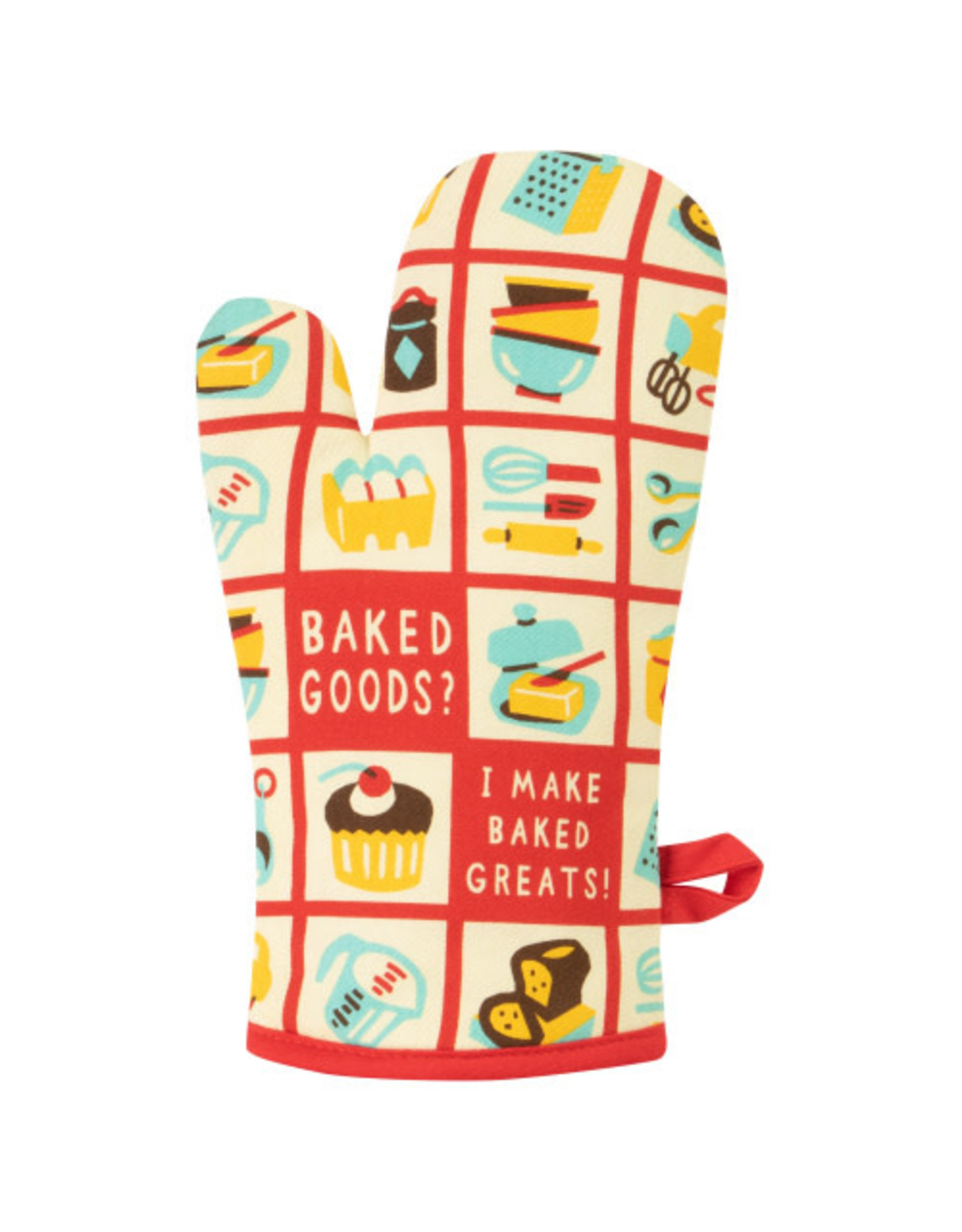 Biscuit General Store Blue Q - Oven Mitt / I Make Baked Greats