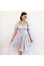 NA-KD NA-KD - The Romantic Dress/ Blue Grey or Pastel Floral