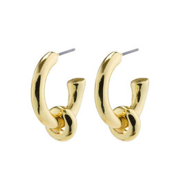 Pilgrim - Hopeful Hoop 24mm Earrings / Gold