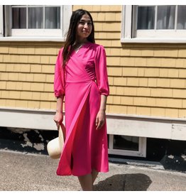 BGS BNG - Wrap Dress / Pink