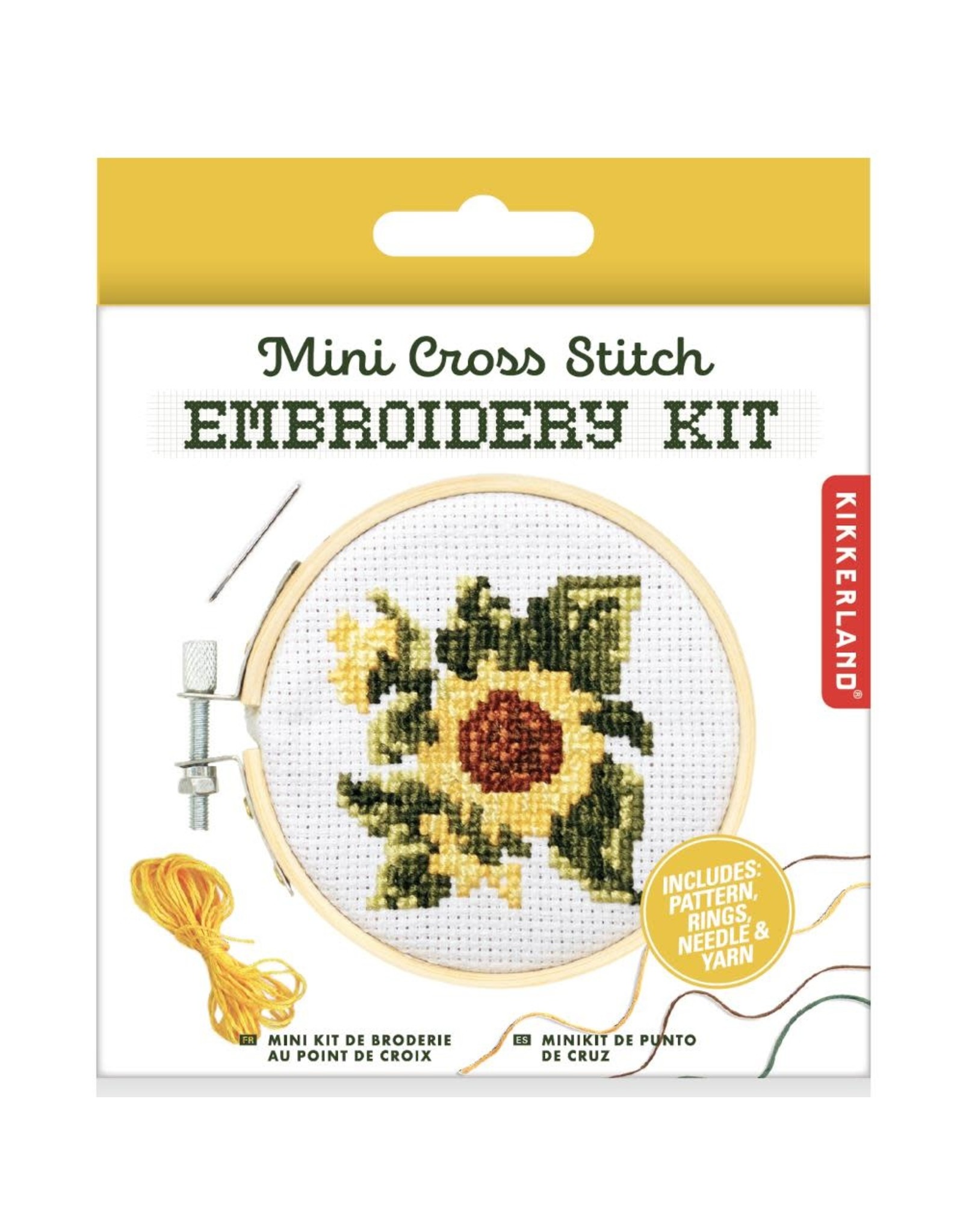 BGS KND - Cross Stitch Embroidery Kit / Sunflower