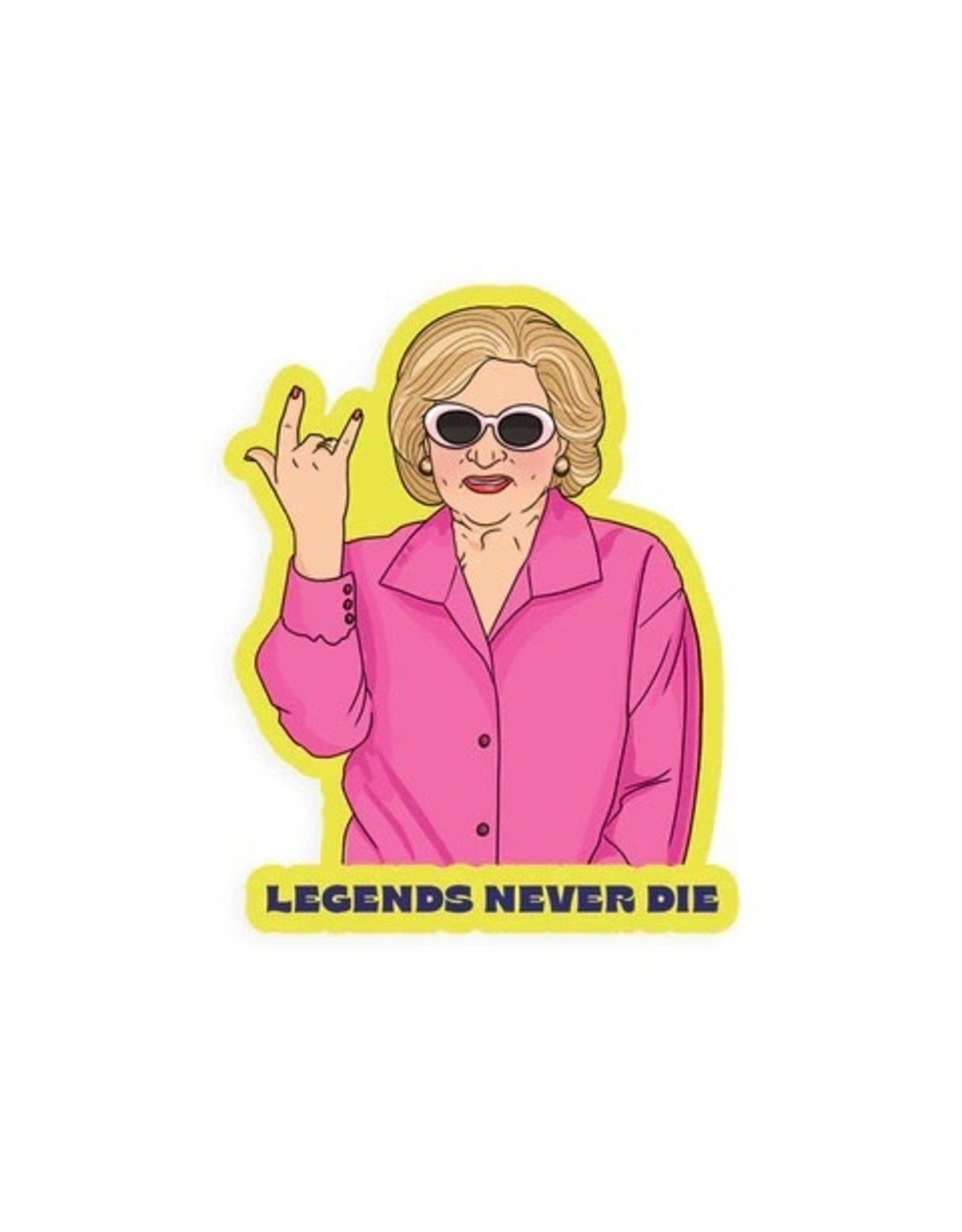 Biscuit General Store PER - Sticker / Betty White Legends Never Die
