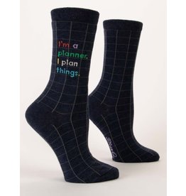 BGS Blue Q - Women's Socks / I'm a Planner