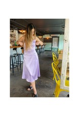 BGS Biscuit Label - Miami Satin Dress / Lavender