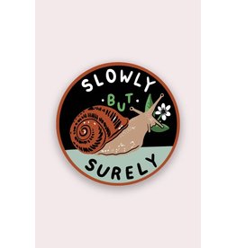BGS Stay Home Club - Vinyl Sticker / Slowly but Surely Snail