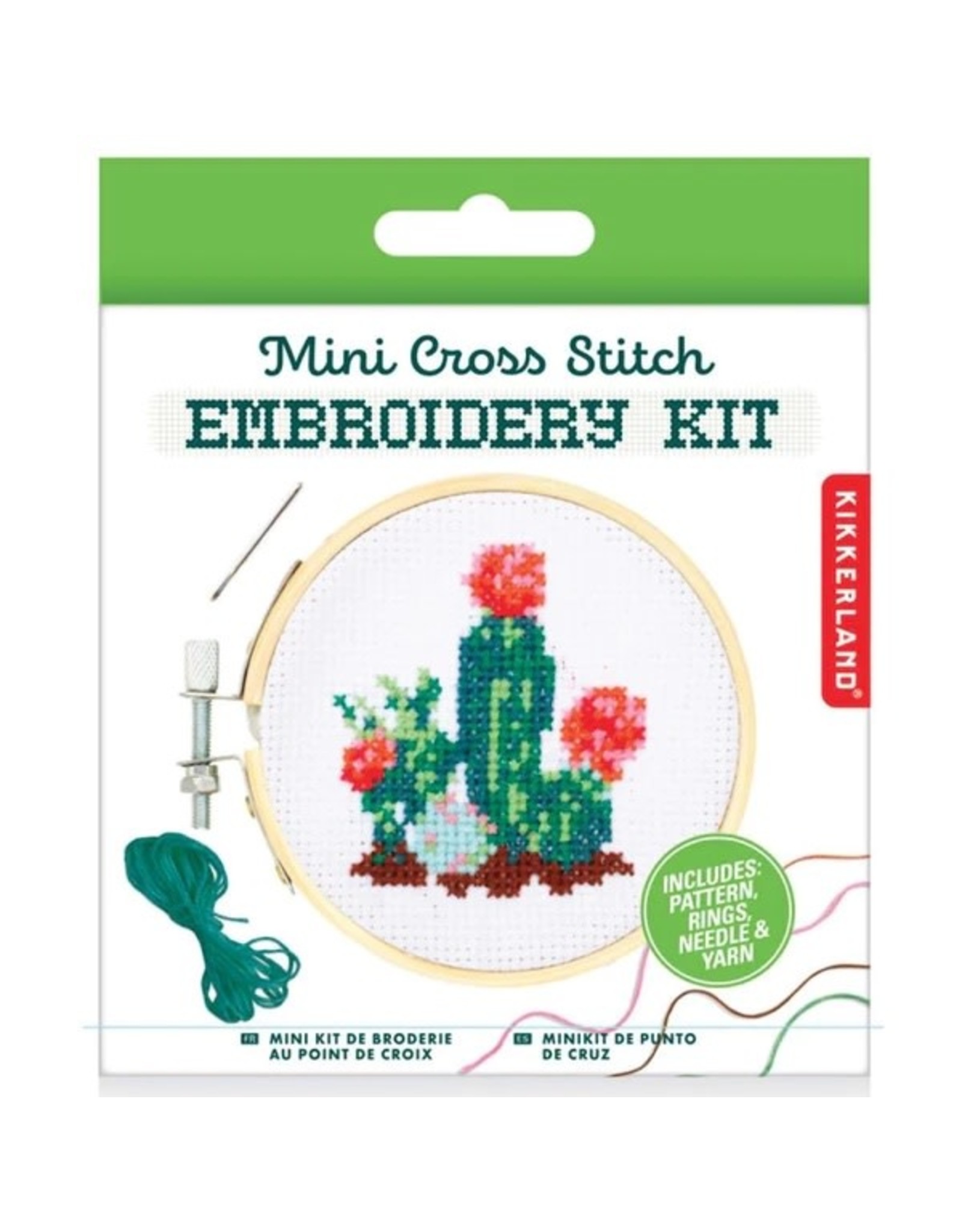 BGS KND - Cross Stitch Embroidery Kit / Cactus