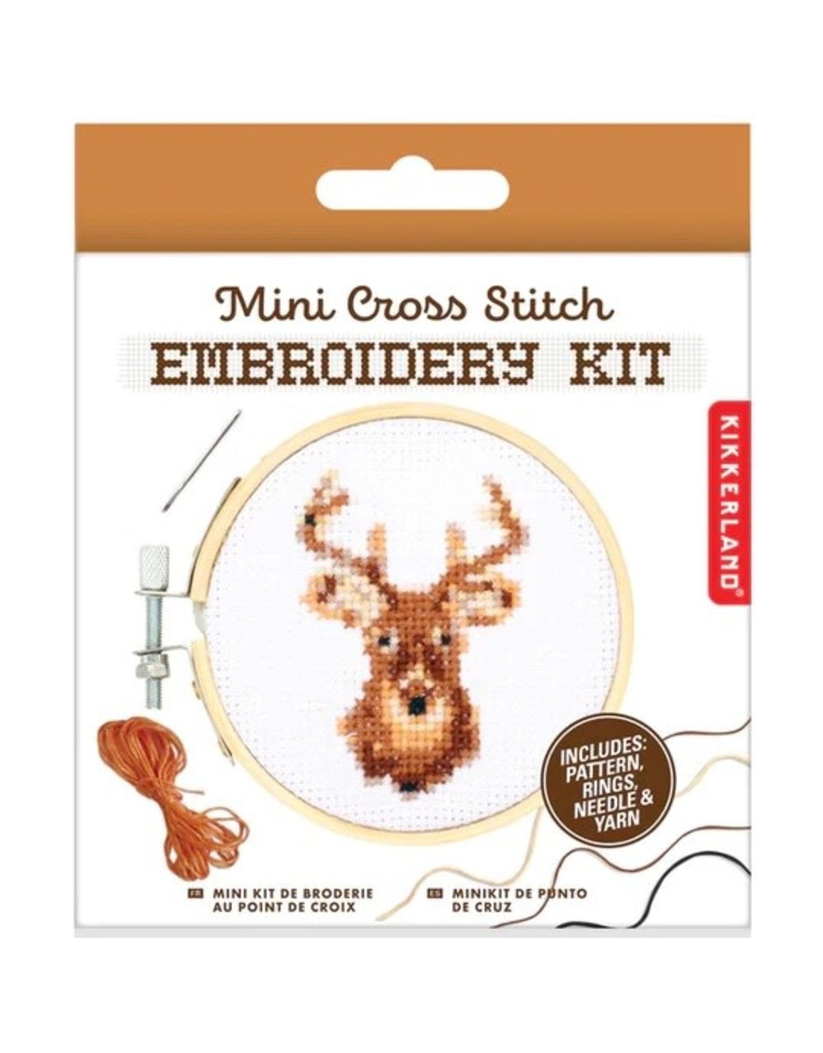 BGS KND - Cross Stitch Embroidery Kit / Deer