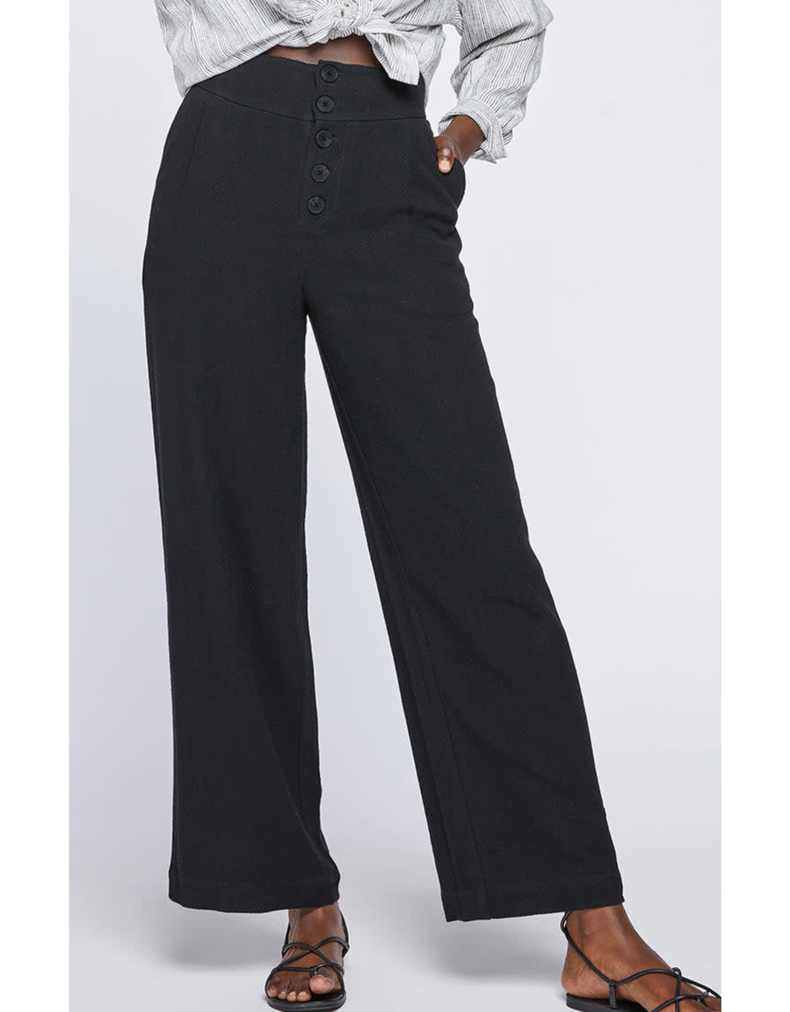 BGS Gentle Fawn - High Waisted Linen Pant