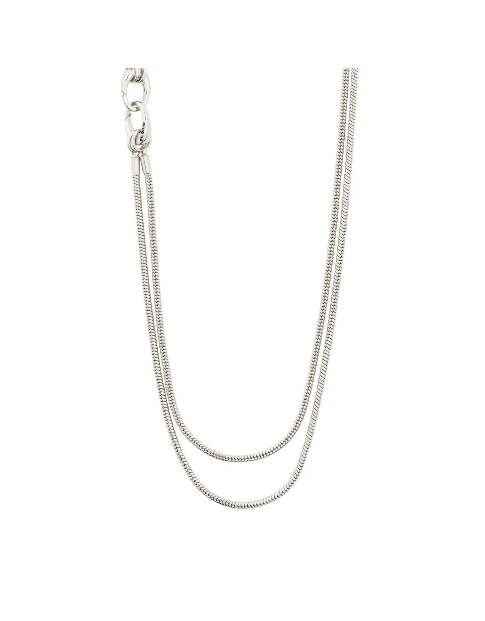 BGS Pilgrim - Solidarity Recycled Snake Chain Necklace / Silver