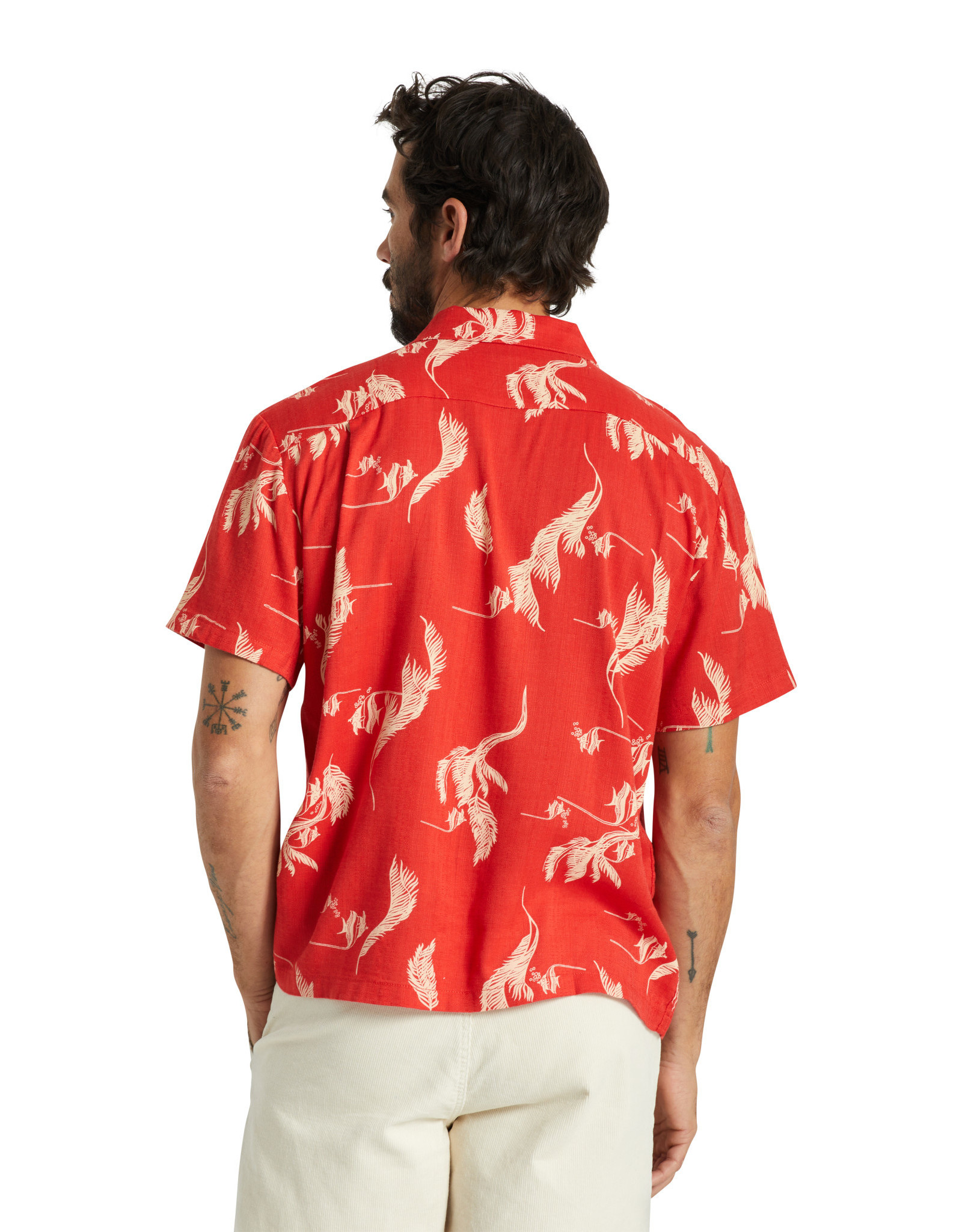 BGS Brixton - Aloha Shirt / Red