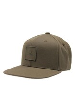 Brixton - Alpha Square Snapback / Dark Earth