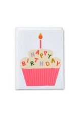 BOP - Card / Happy Birthday Cupcake Sprinkles