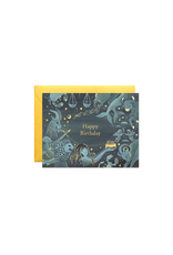 JJP - Card / Happy Birthday, Zodiac