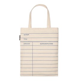 BGS Out of Print - Tote Bag / Library Card, Natural