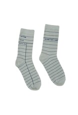 BGS PSE - Out of Print - Pretty Socks /  Library Card, Grey
