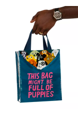 Blue Q - Small Tote / This Bag Might Be Full of Puppies