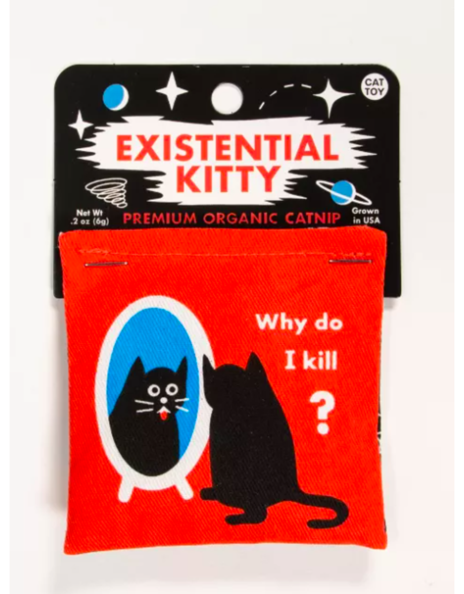 BGS Blue Q - Catnip Toy / Existential Kitty