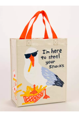 Blue Q - Small Tote / I'm Here to Steal Your Snacks