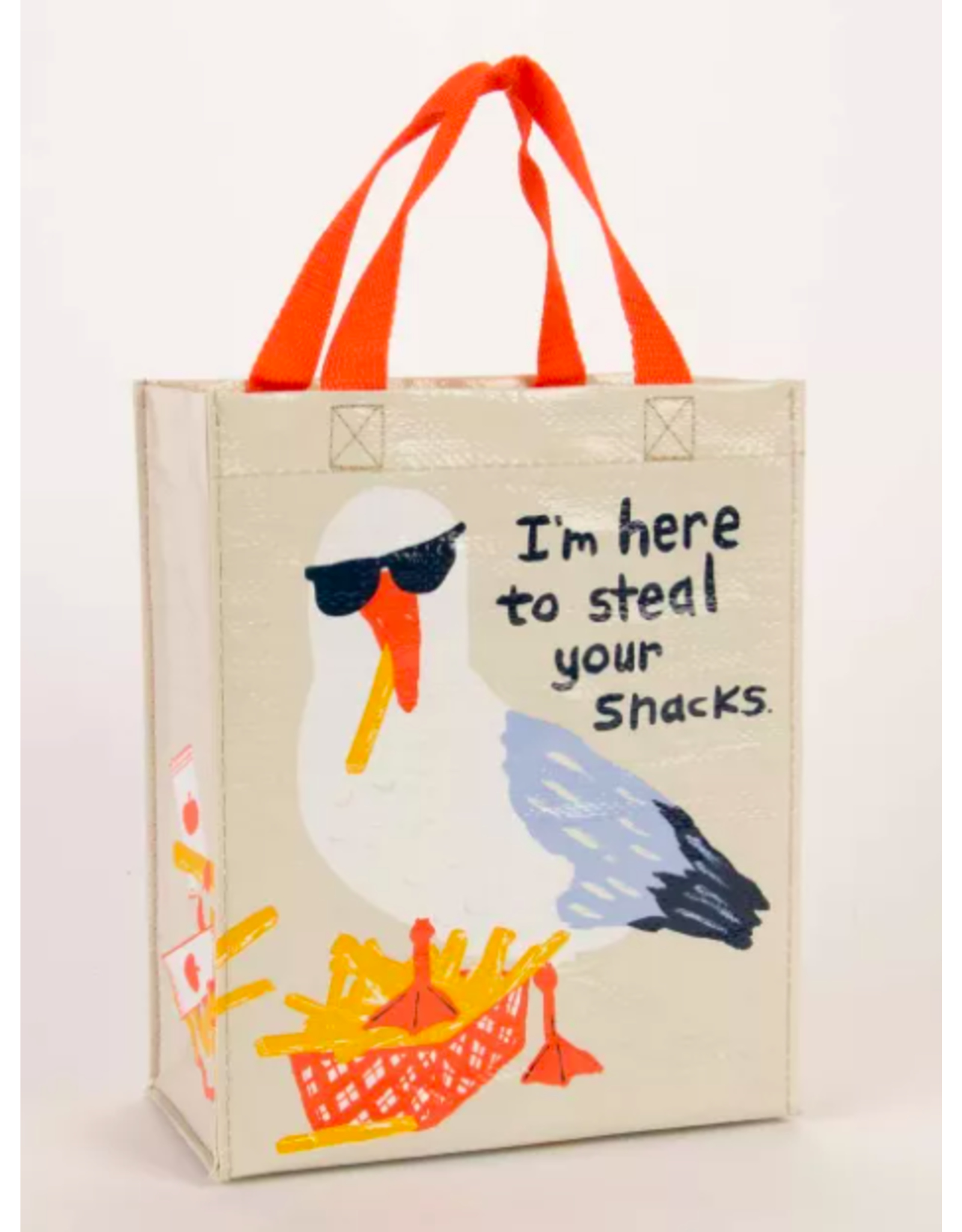 Blue Q - Small Tote / I'm Here to Steal Your Snacks