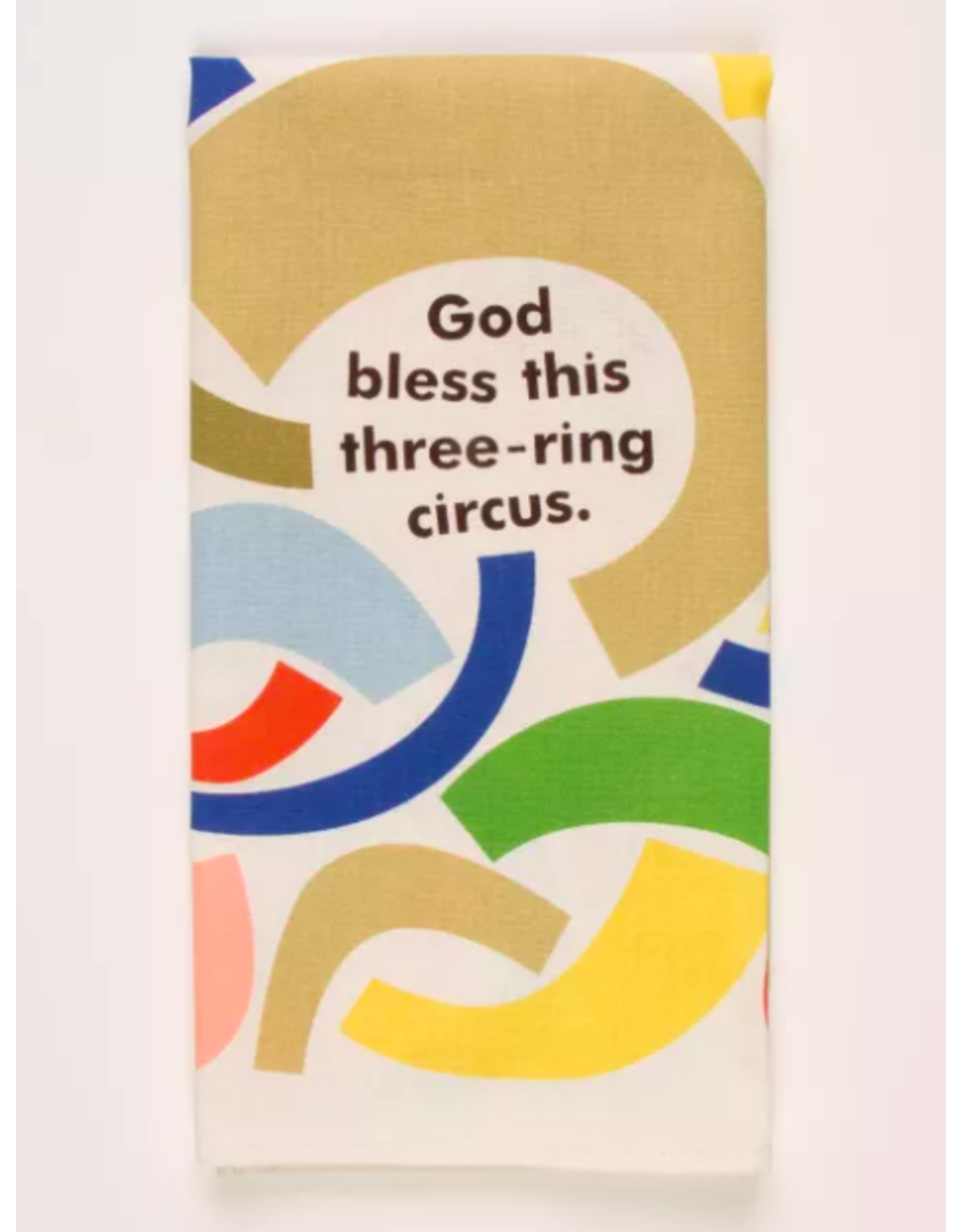 Blue Q - Dish Towel / Three Ring Circus