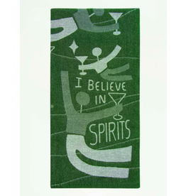 Blue Q - Dish Towel / I Believe in Spirits