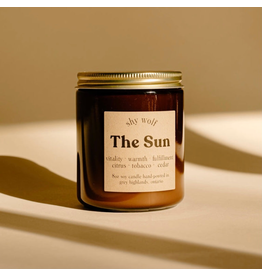 Shy Wolf - Soy Candle / The Sun, Tarot Collection, 8oz