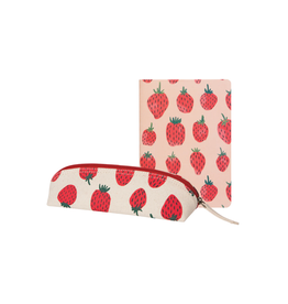 DCA - Strawberry Notebook & Pencil Case Set