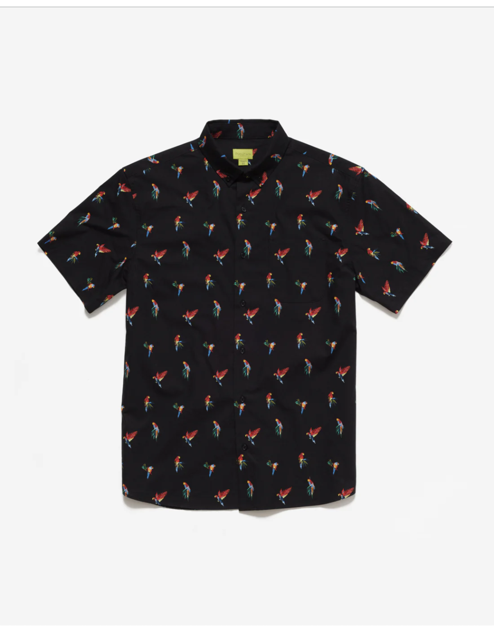 PCO - Micro Parrots Print Shirt