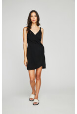 Gentle Fawn - Front Wrap Dress / Black