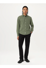 Frank & Oak - LS Poplin Shirt / Agave