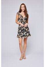 Gentle Fawn - Floral Dress / Black