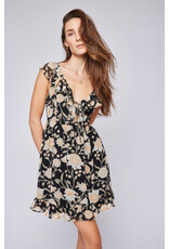 Gentle Fawn - Floral Dress / Black