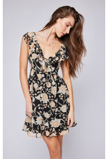 Gentle Fawn - Floral Dress / Black