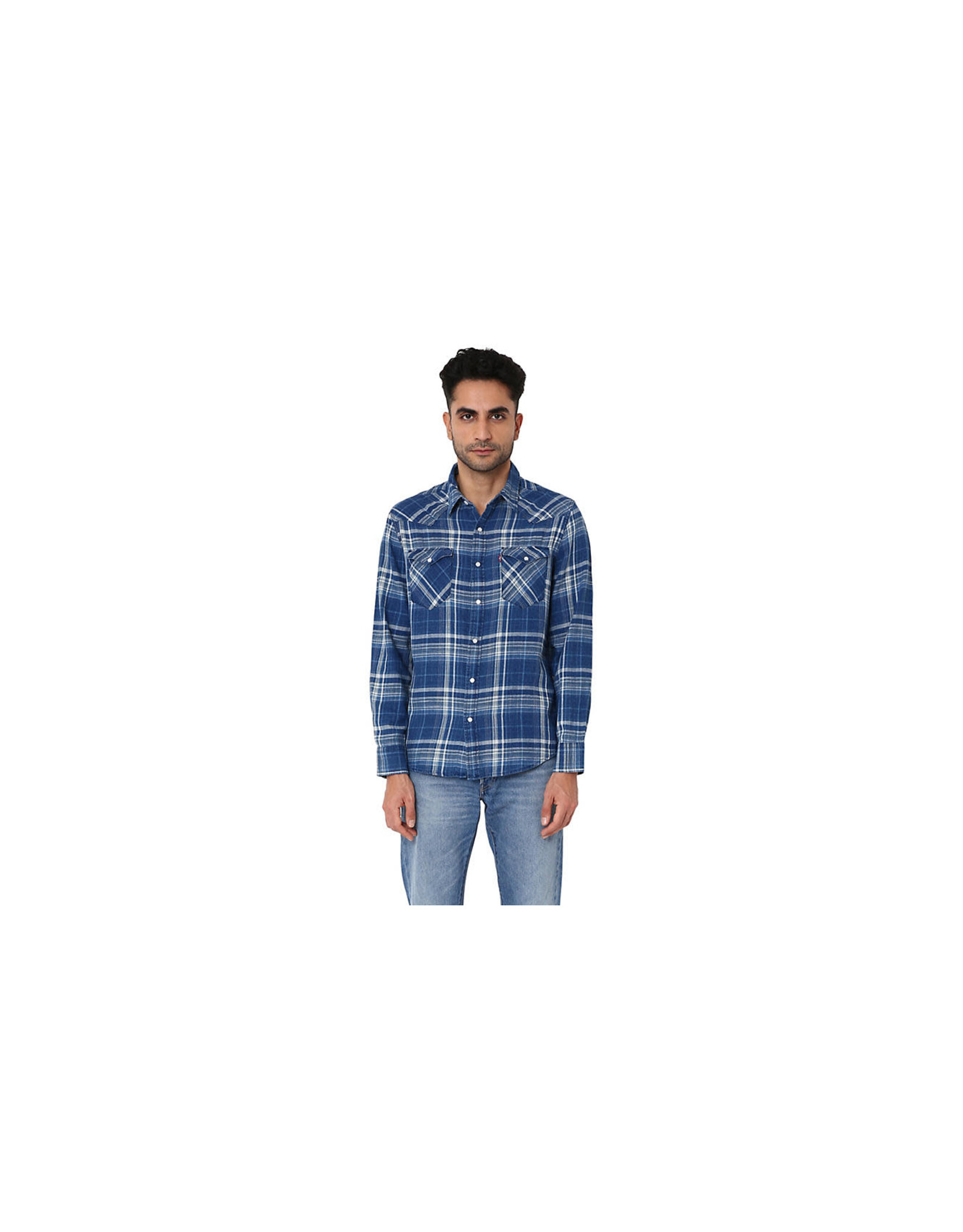 Levi's - Classic Western / Indigo Plaid